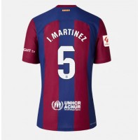 Ženski Nogometni dresi Barcelona Inigo Martinez #5 Domači 2023-24 Kratek Rokav